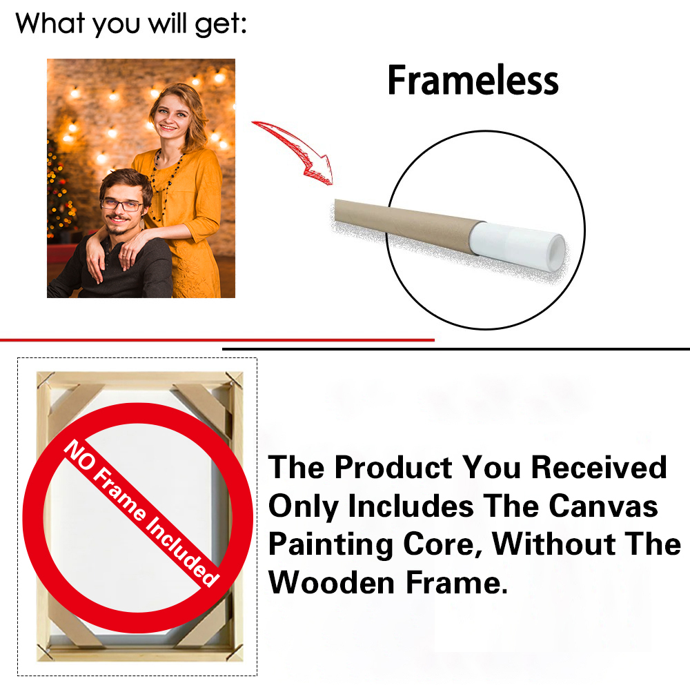 1pc Frameless Personalize Cust - Home Decor Games ulasan dan harga