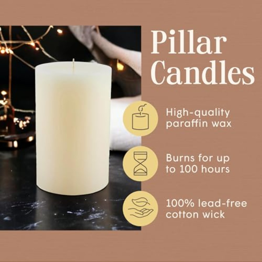 Dripless Vanilla Scented Ivory - Home Decor Essentials ulasan dan harga