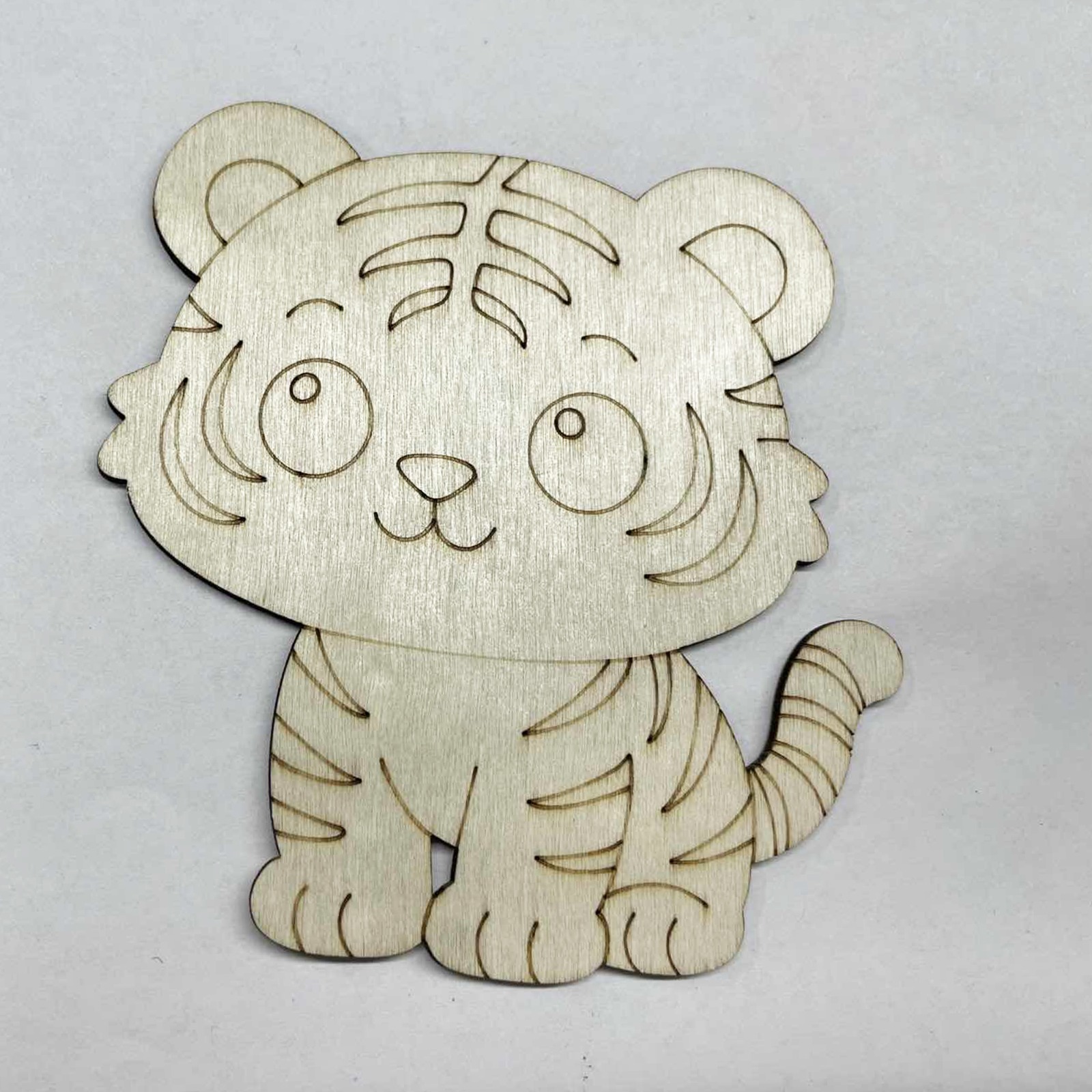 10 Pcs/set Tiger Animal Unfini - Home Decor You ulasan dan harga