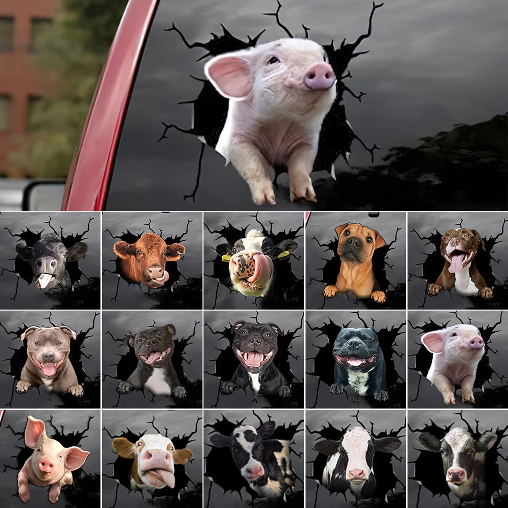 Animal Car Stickers Waterproof - Home Decor Outlet ulasan dan harga