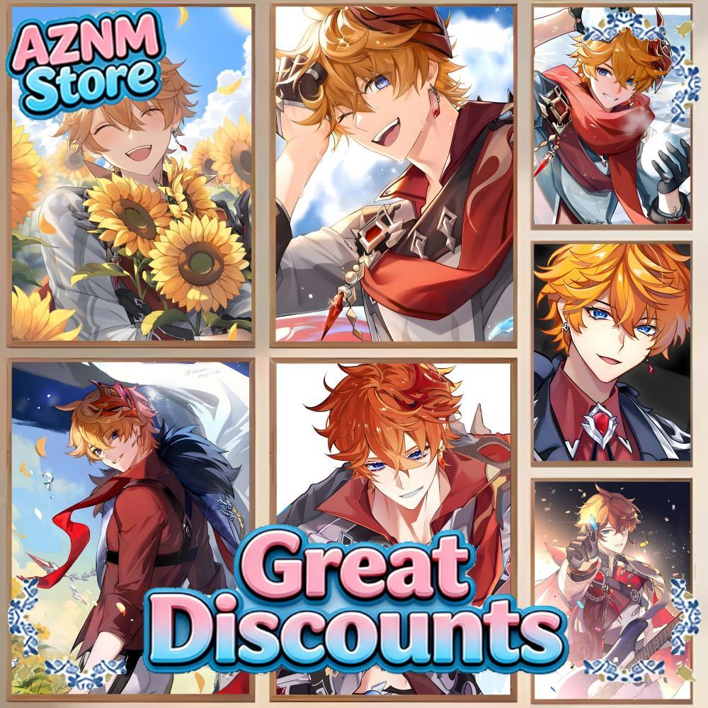 G-Genshin Impact Tartaglia Pos - Home Decor Essentials ulasan dan harga