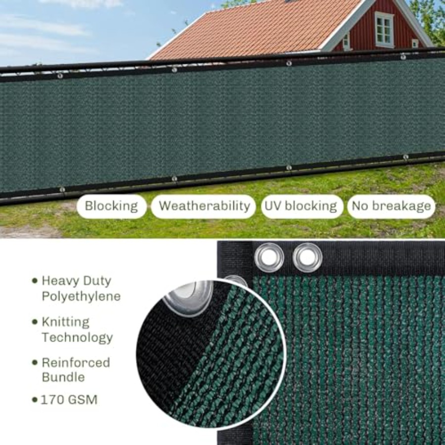Privacy Screen Fence 4Feet x 5 - Home Decor You ulasan dan harga
