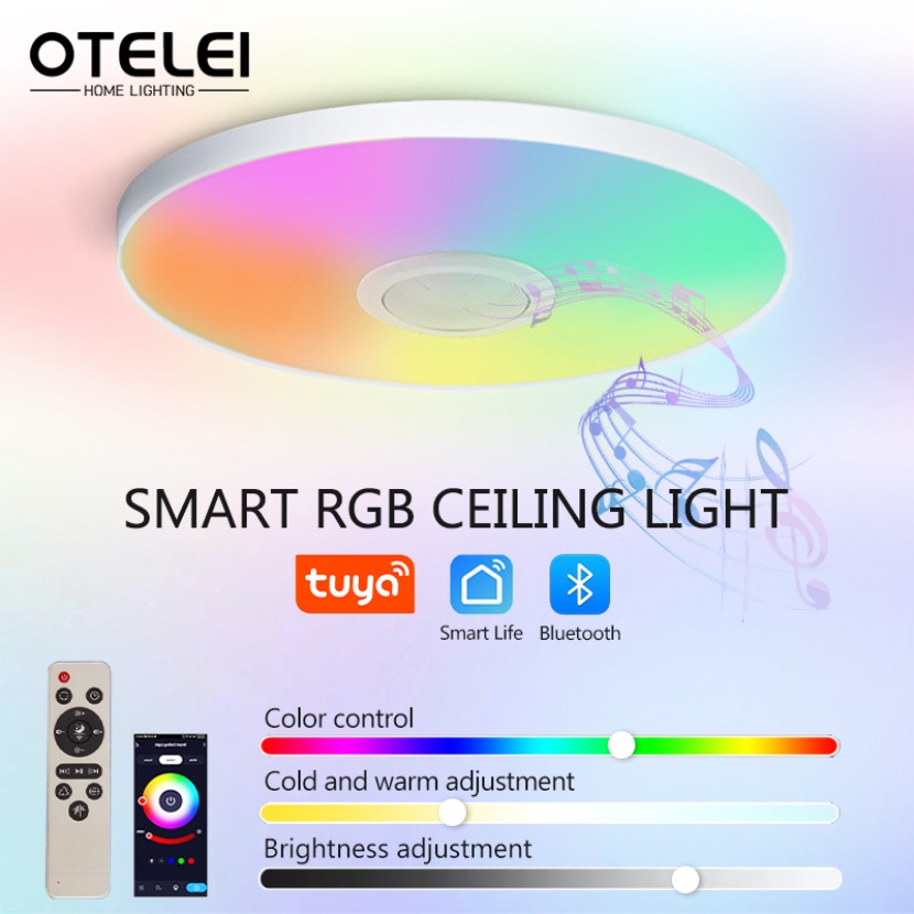 TUYA Smart Music Ceiling Light - Home Decor Free App ulasan dan harga