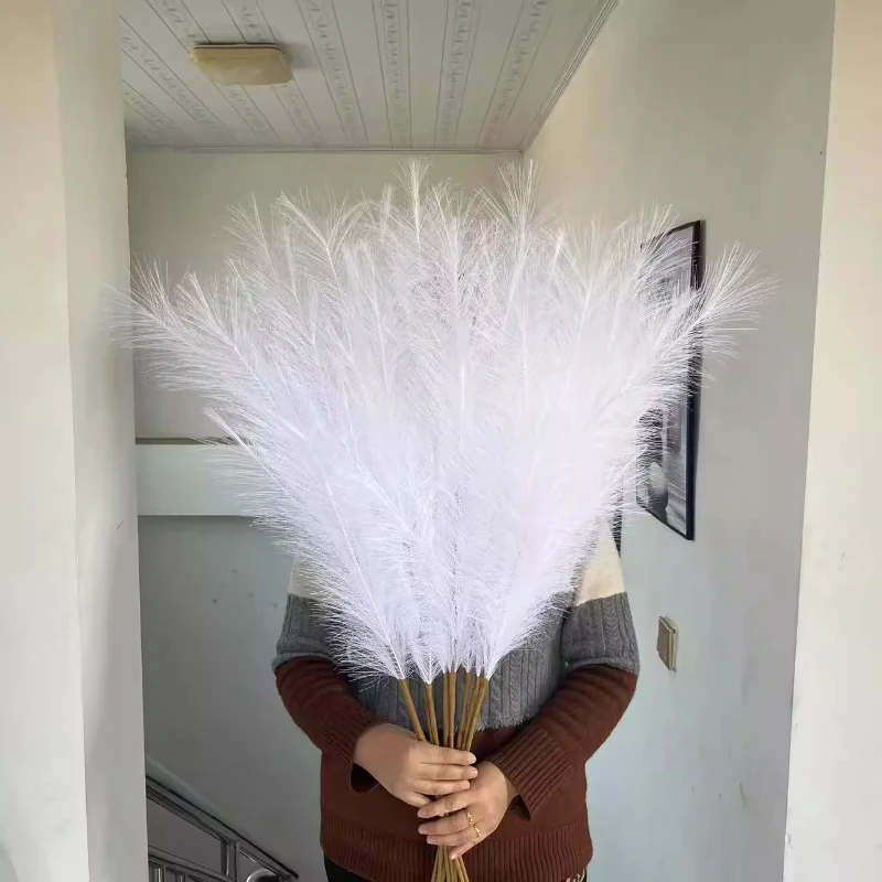 Pampas Grass Imitation Reeds f - Pampas Grass Decor ulasan dan harga