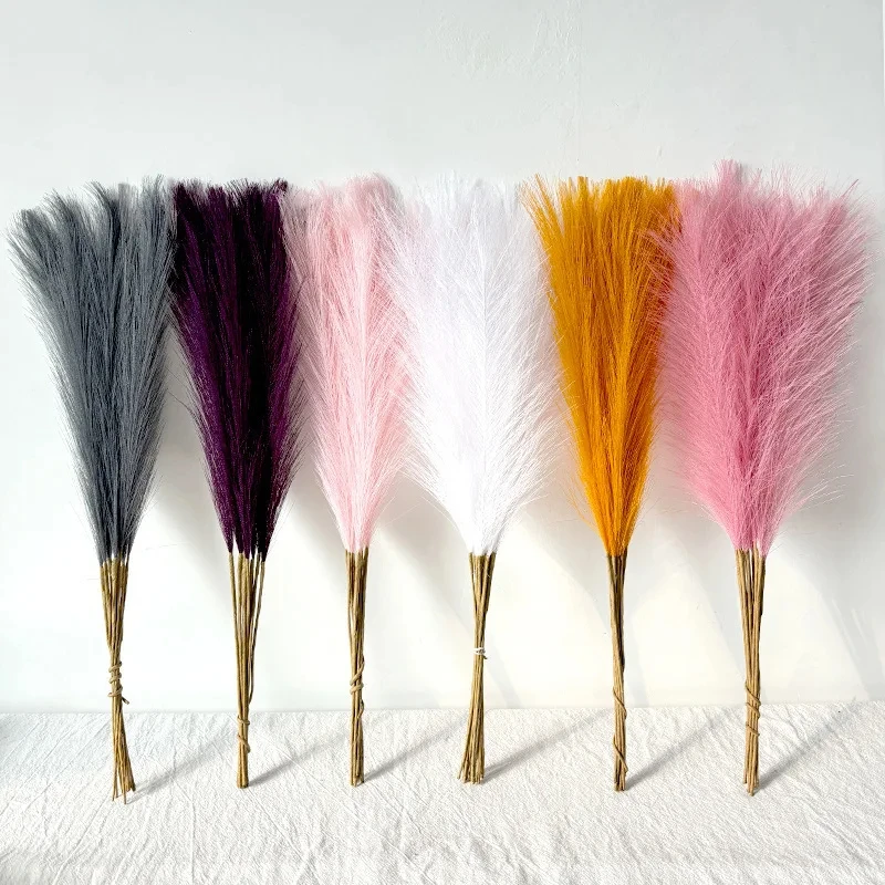 Pampas Grass Imitation Reeds f - Pampas Grass Decor ulasan dan harga