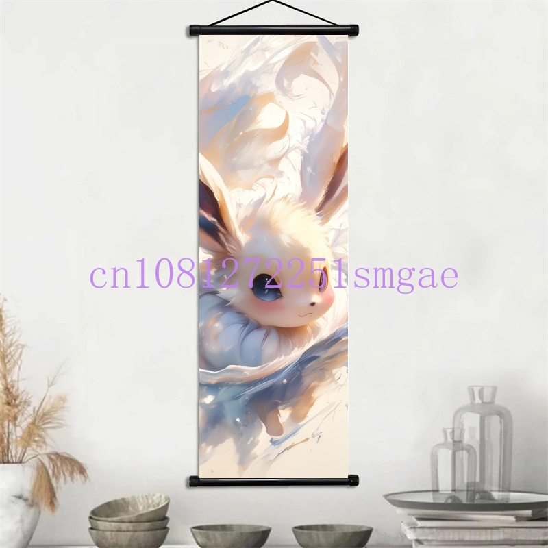 Printed Poster Anime Wall Artw - Home Decor Tv ulasan dan harga