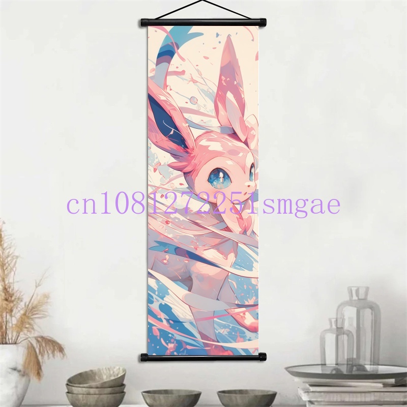 Printed Poster Anime Wall Artw - Home Decor Tv ulasan dan harga