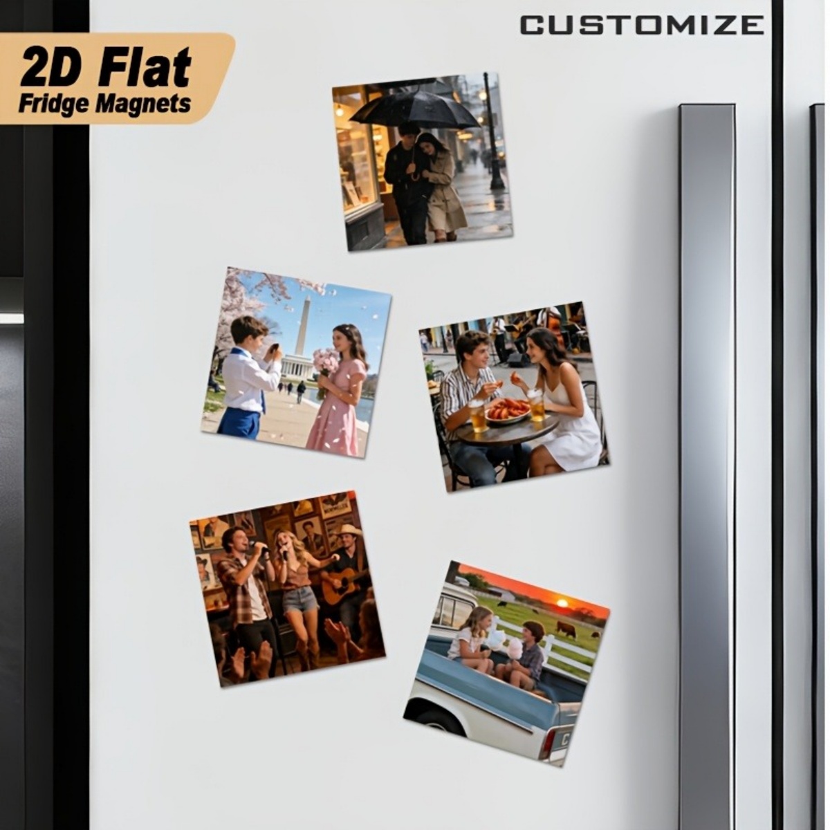 Customizable Fridge Magnets—Fe - Home Decor Design ulasan dan harga