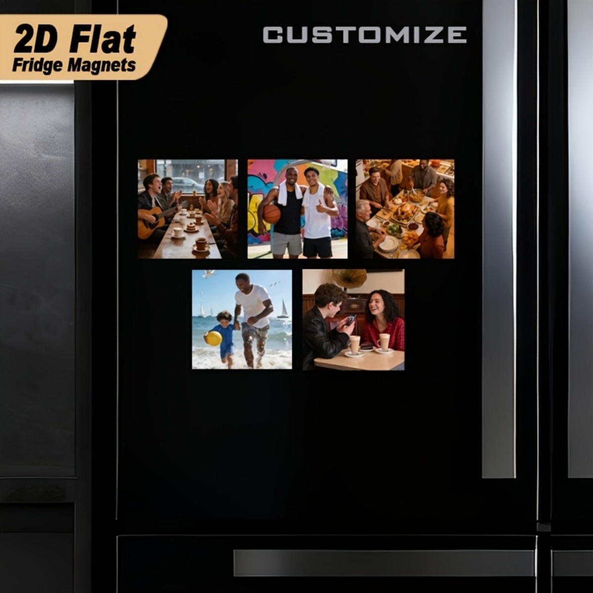 Customizable Fridge Magnets—Fe - Home Decor Design ulasan dan harga