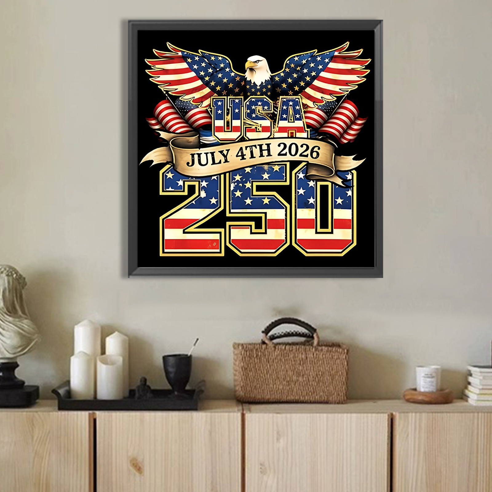 USA Independence Day Full DIY  - Home Decor Usa ulasan dan harga