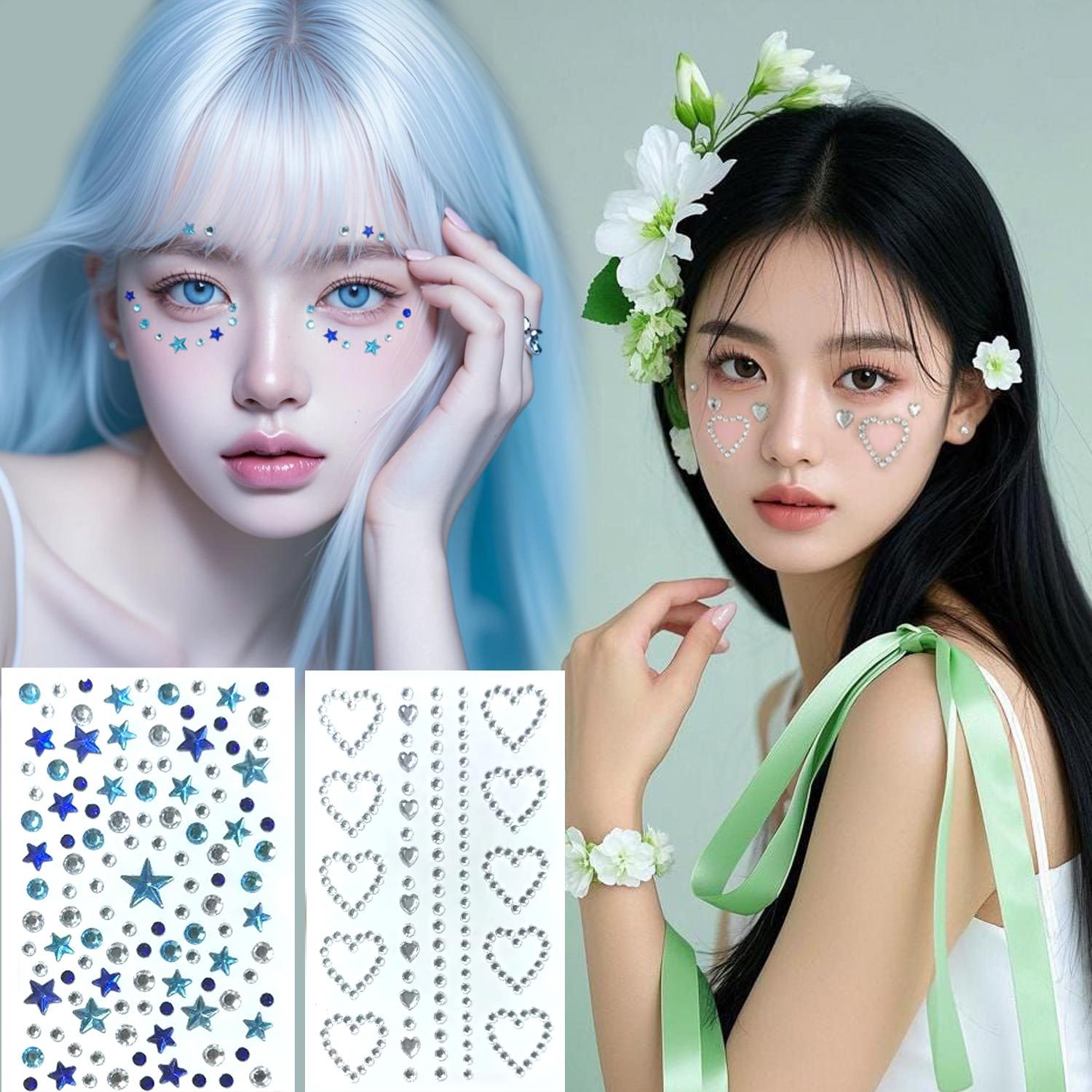 Star Diamond Stickers Acrylic  - Home Decor You ulasan dan harga
