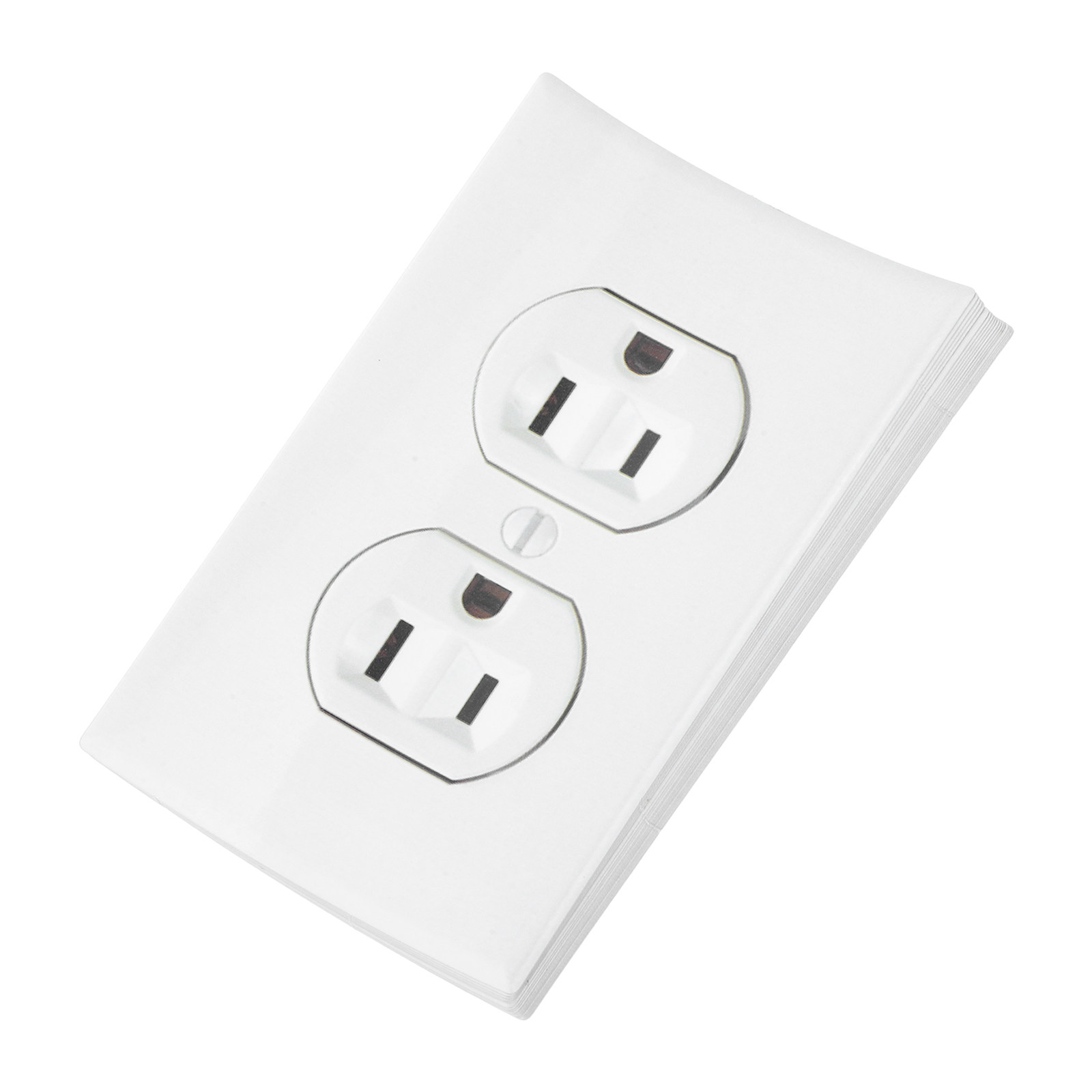 20Pcs Socket Simulated Sticker - Home Decor Outlet ulasan dan harga