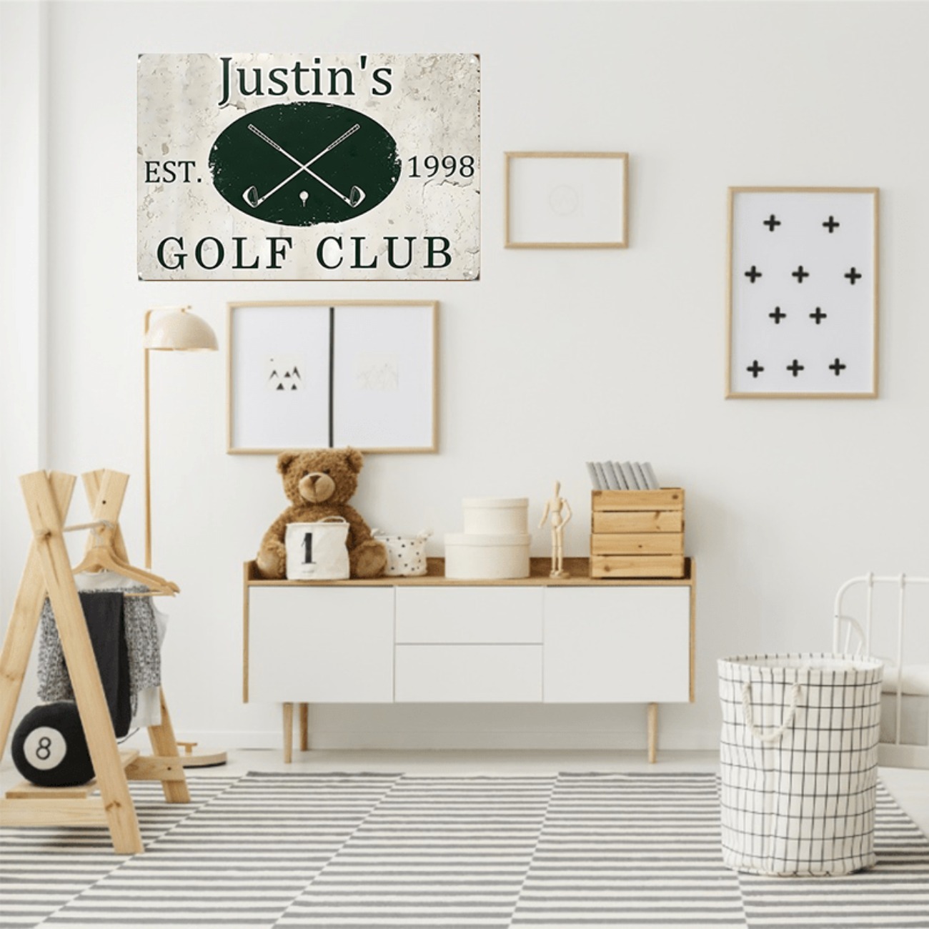 1pc Personalized Golf Club Met - Home Decor Theme ulasan dan harga
