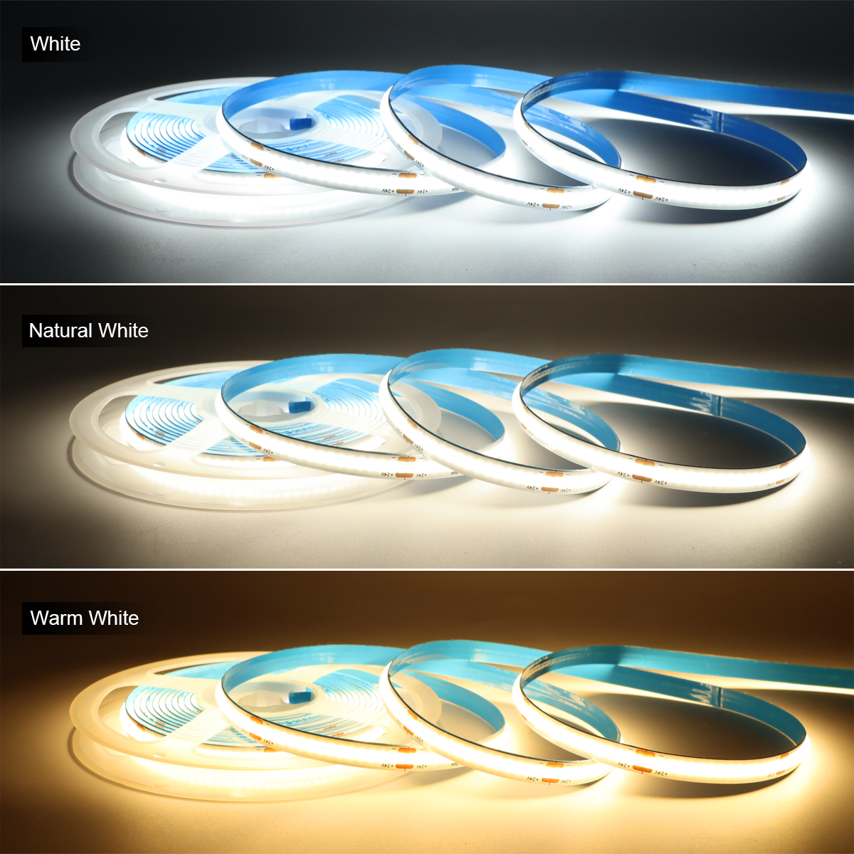 3M 5M 10M 24V COB LED Strip Li - Home Decor Free App ulasan dan harga