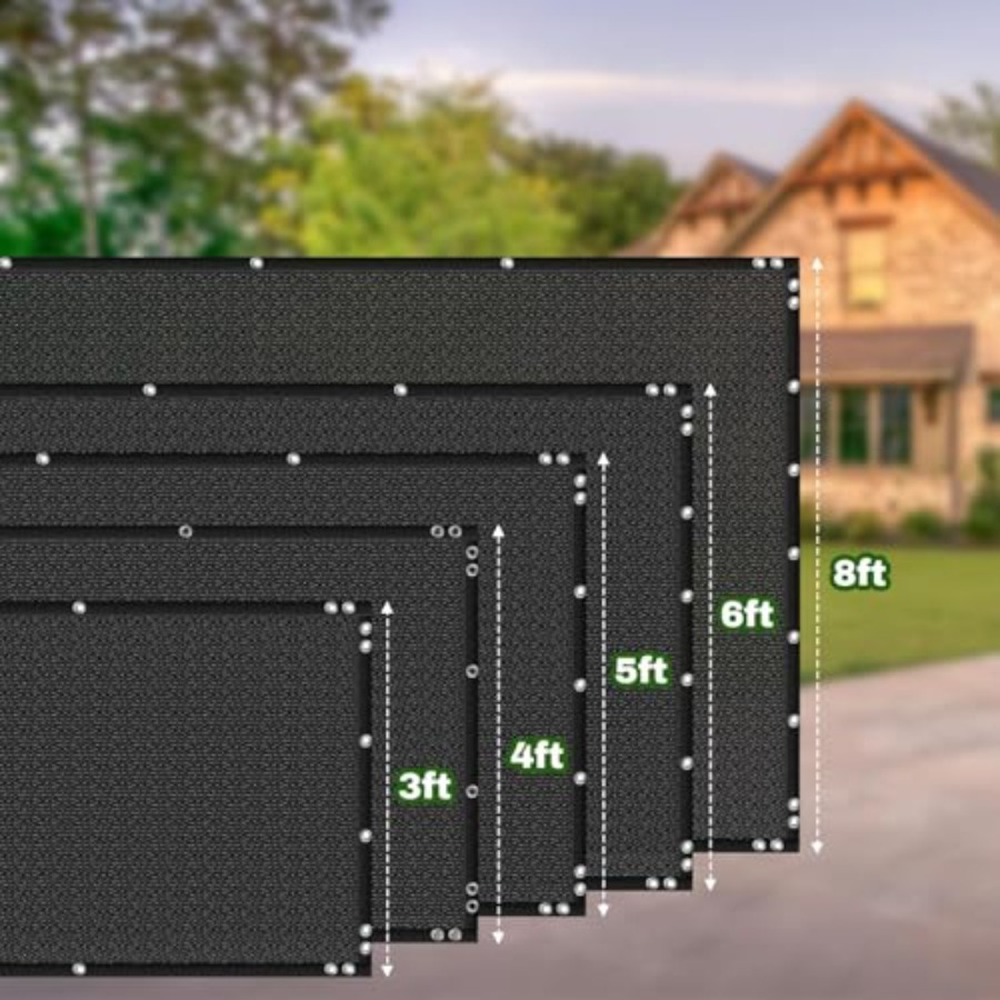 Privacy Screen Fence 4Feet x 5 - Home Decor You ulasan dan harga