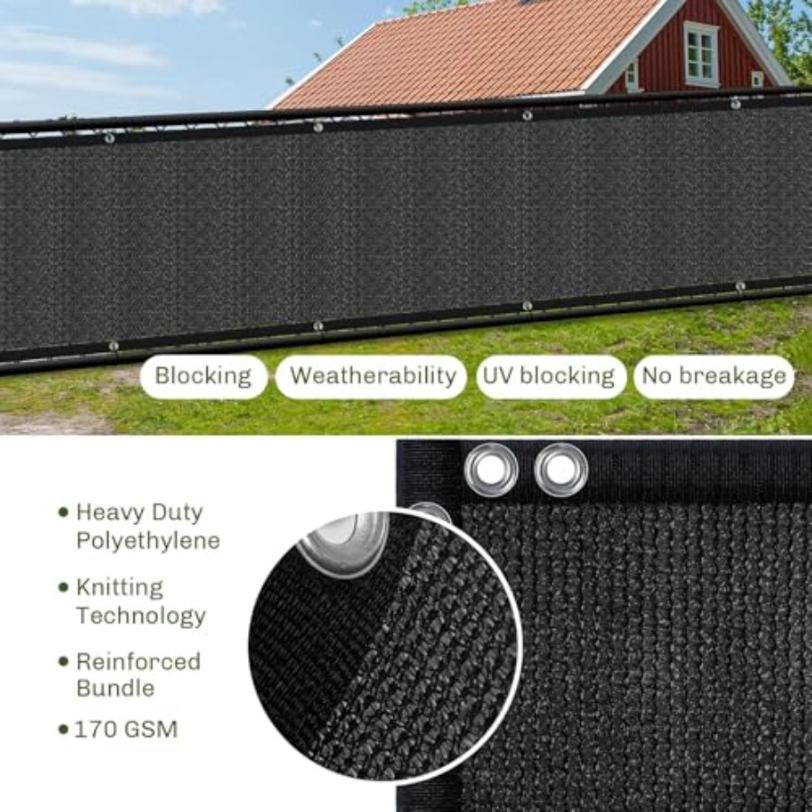 Privacy Screen Fence 4Feet x 5 - Home Decor You ulasan dan harga