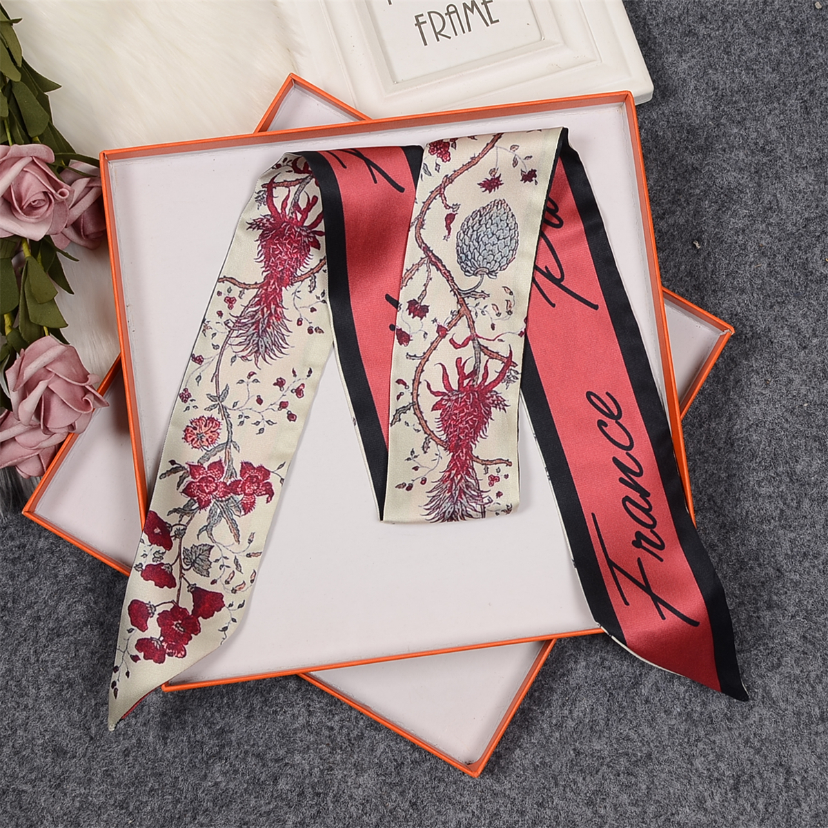 Flower Room Parrot Brand Scarf - Home Decor Brand ulasan dan harga