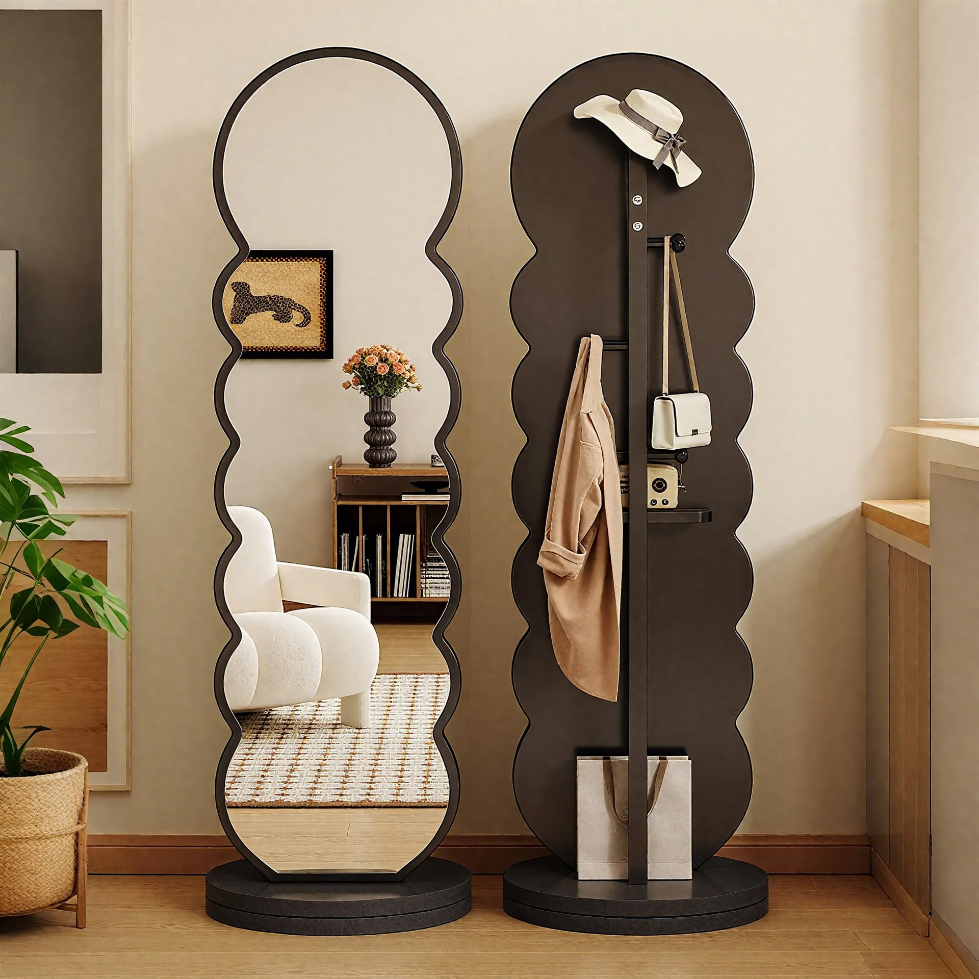 Wave Design Solid Wood Full Le - Flooring Home Decor ulasan dan harga