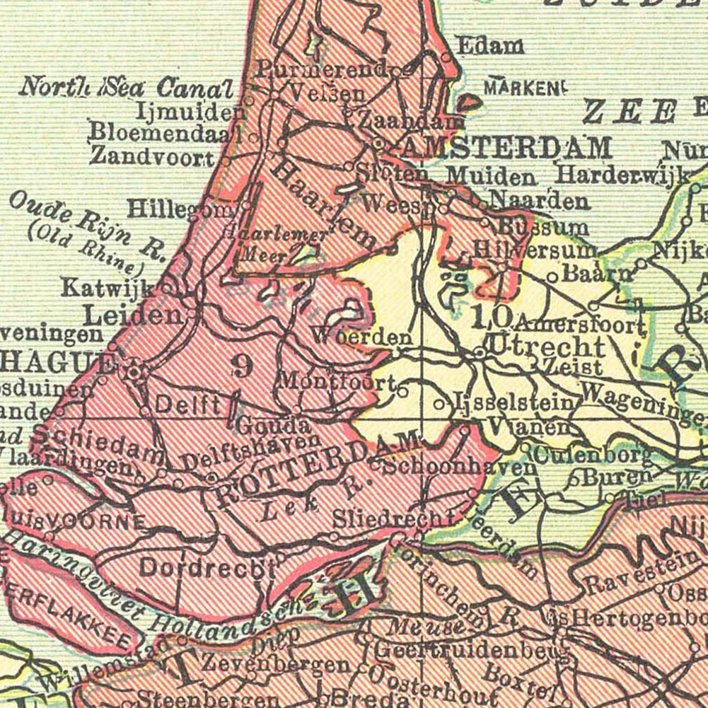 42*59cm The 1914 Belgium and N - Home Decor Netherlands ulasan dan harga