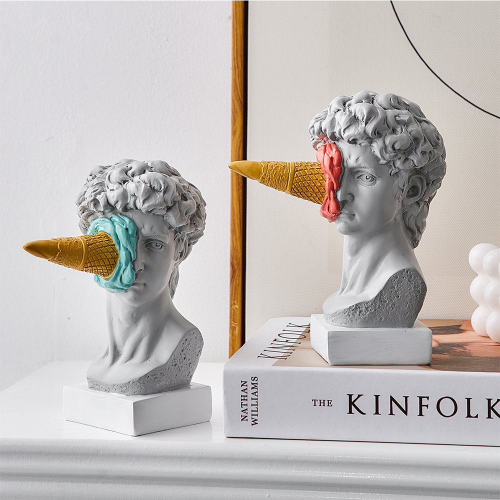 Modern Nordic Figure Ornament  - Home Decor Y2K ulasan dan harga