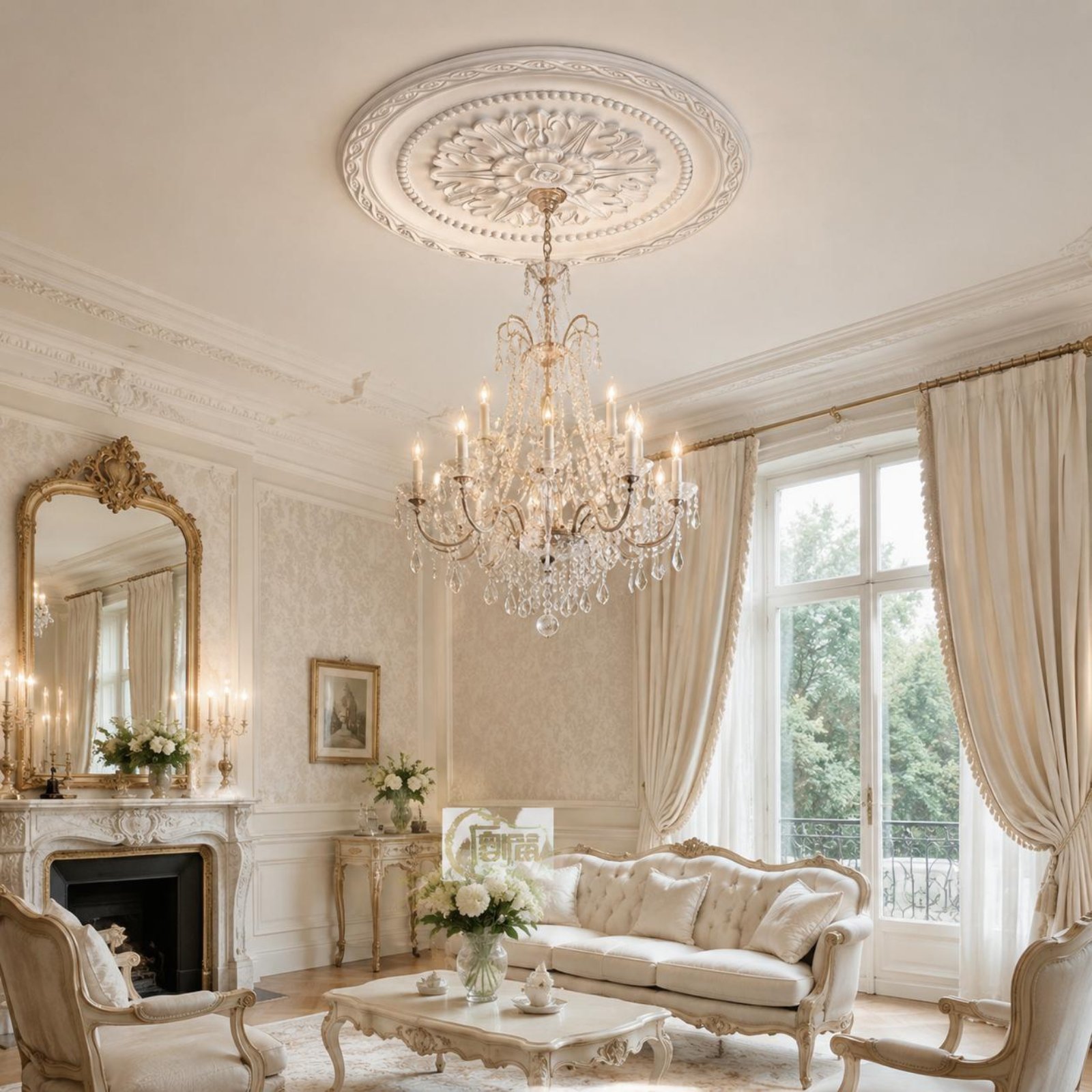 Ceiling Medallion Lightweight  - Home Decor You ulasan dan harga