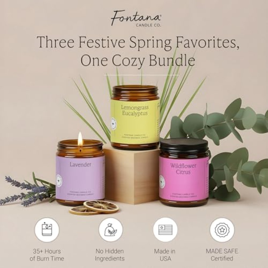 Spring home decor candle with  - Home Decor Essentials ulasan dan harga