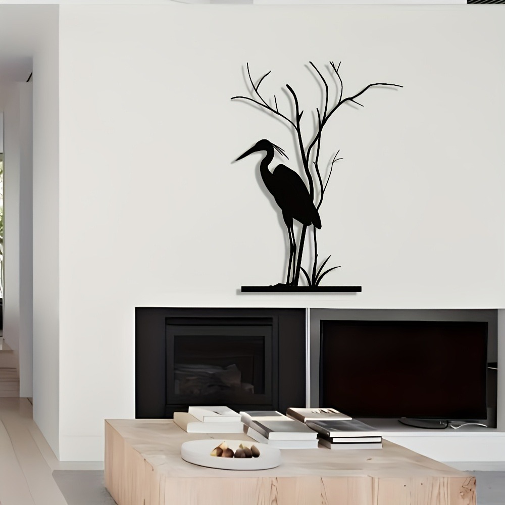 Brand Metal Heron Aluminum Wal - Home Decor Brand ulasan dan harga